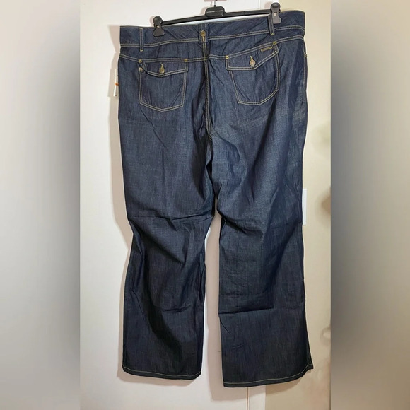 NWT MICHAEL Michael Kors Indigo Jeans Size 24W - Picture 2 of 7